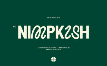 ED Nimpkish - Combination Typeface