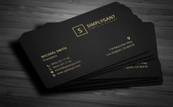 Luxurious Gold Business Cards