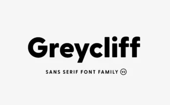 Greycliff CF Geometric Sans Font