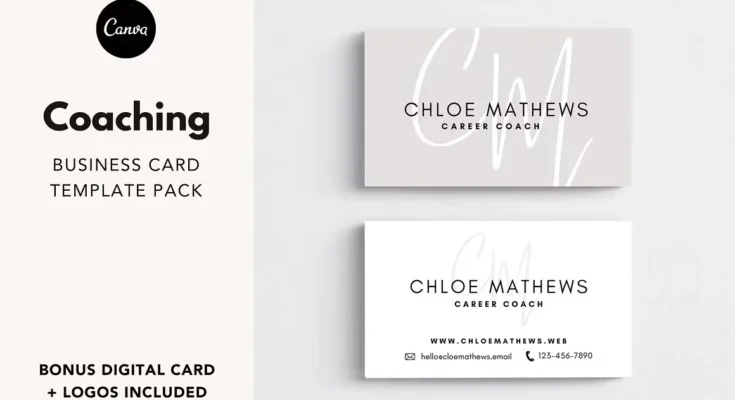 Business Card Template Pack + Logo