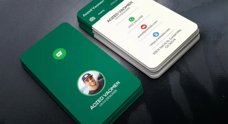 Whatsapp Business Card