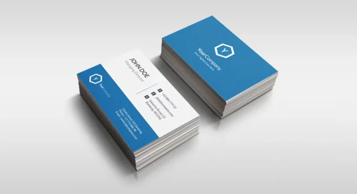 Halmahera Clean Business Card