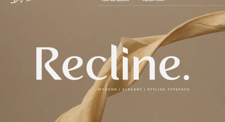 Recline Font