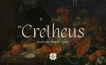 ED Cretheus Display Serif