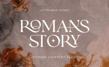 Romans Story - Ligature Serif Font