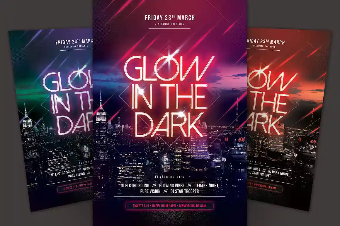 Glow In The Dark Flyer