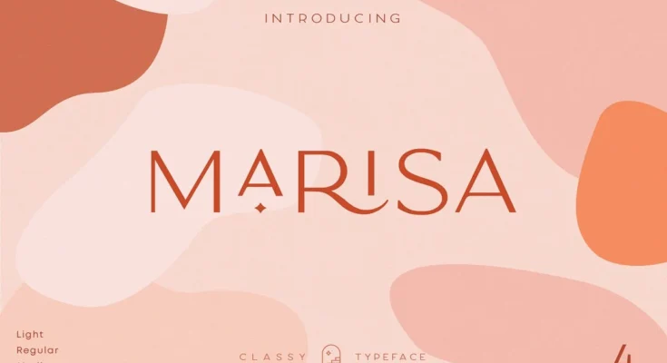 Classy Marisa - Elegant Typeface