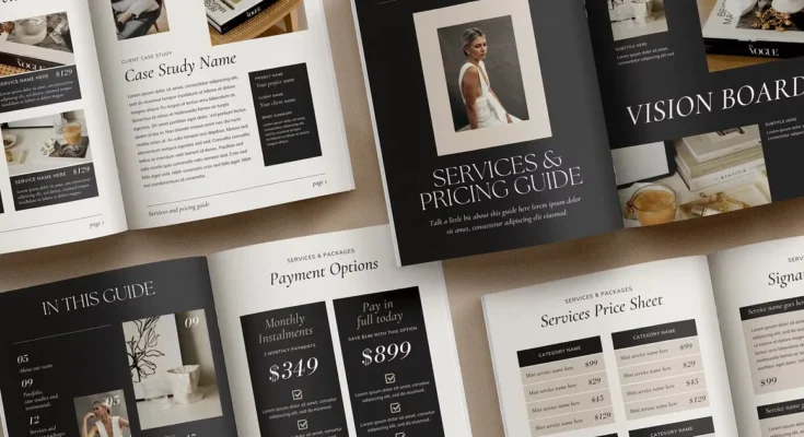 Services & Pricing Guide CANVA