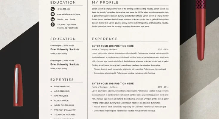 Resume CV Template