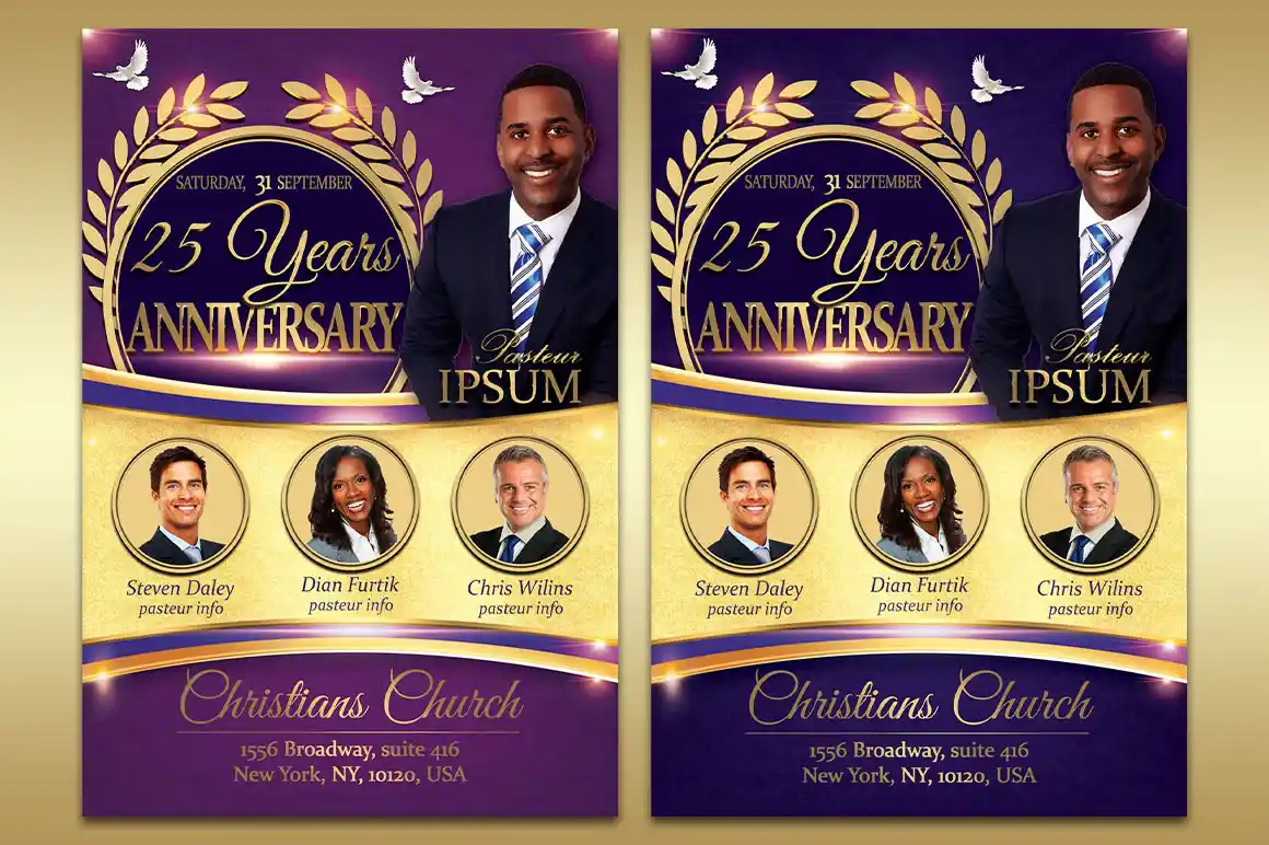 Church Anniversary Flyer 2