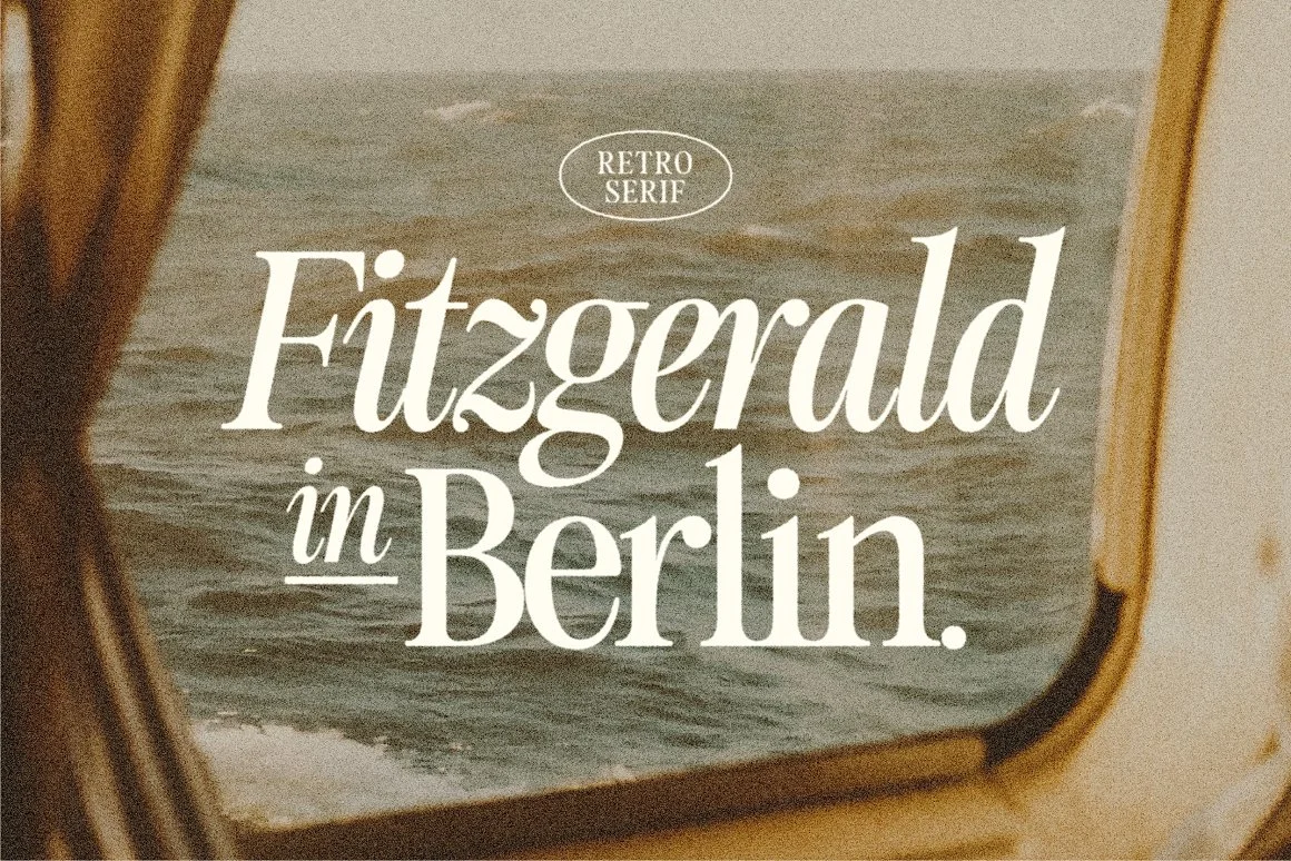 Fitzgerald – Classic Retro Serif