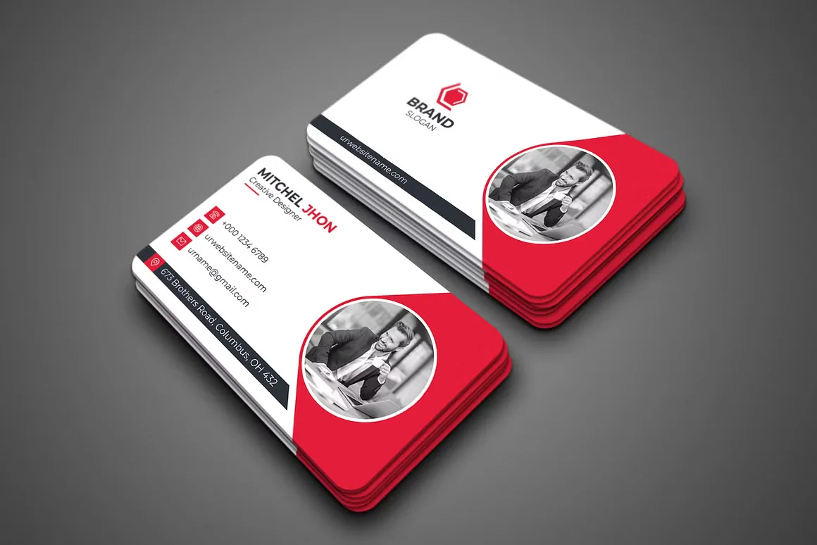 Corporate Business Card Template 2