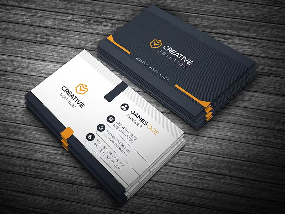 Creative Solution Business Card 2