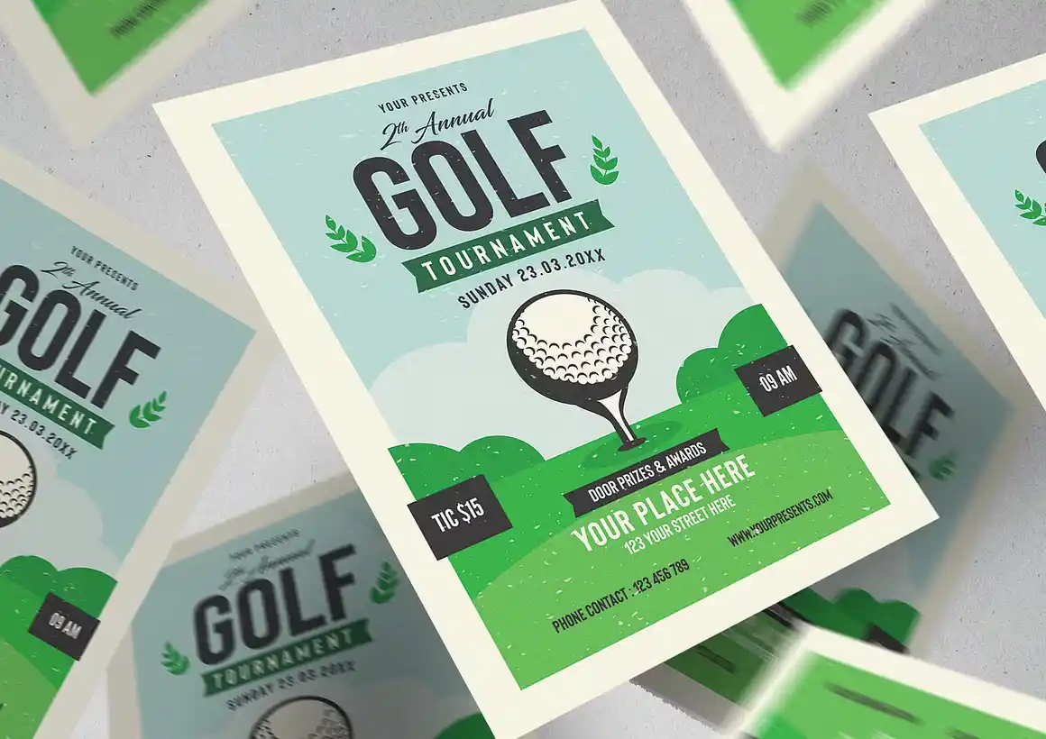 Golf Tournament Flyer 2