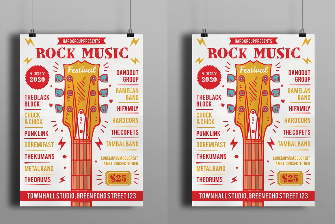 Rock Music Festival Flyer 2