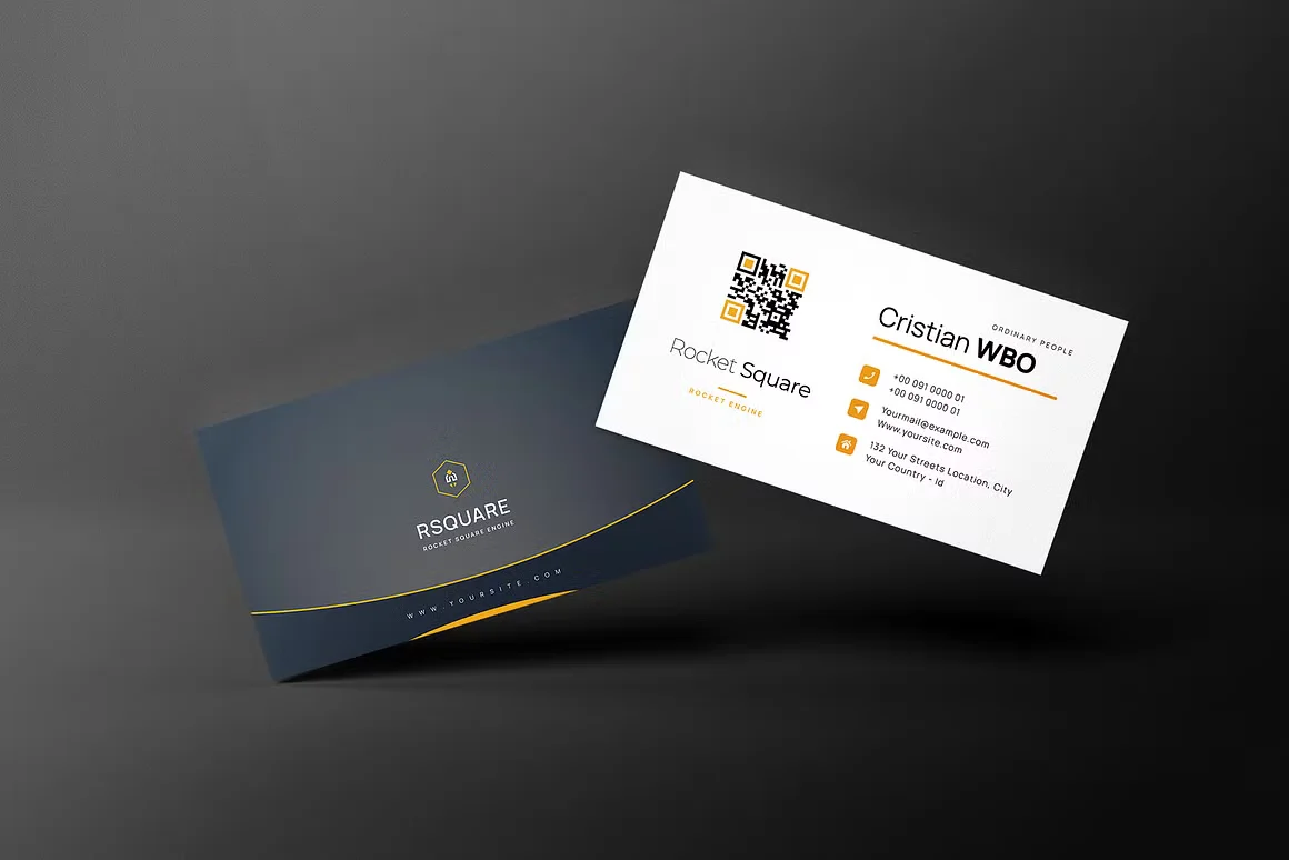 Business Card Template 2