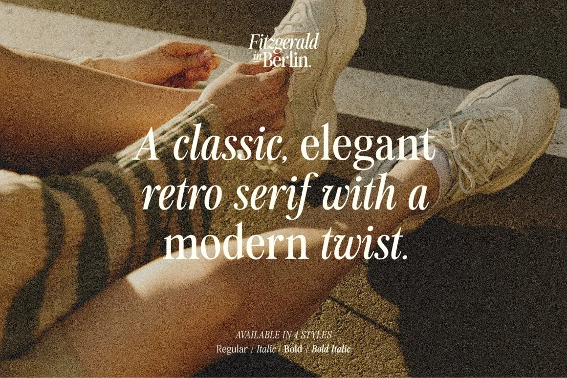 Fitzgerald - Classic Retro Serif 2