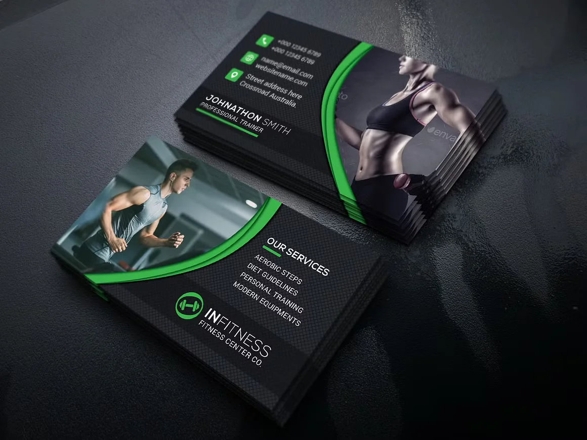 Fitness Business Card 3