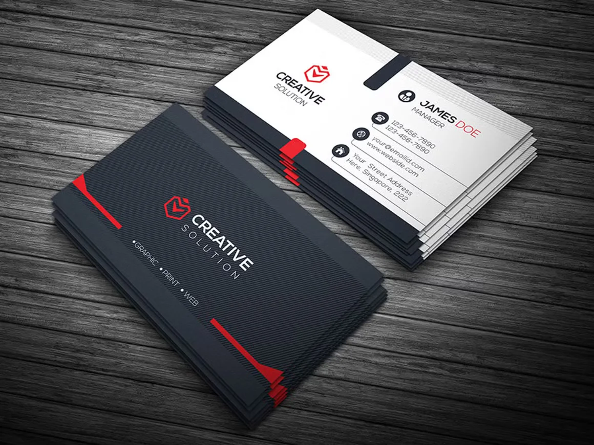 Creative Solution Business Card 3