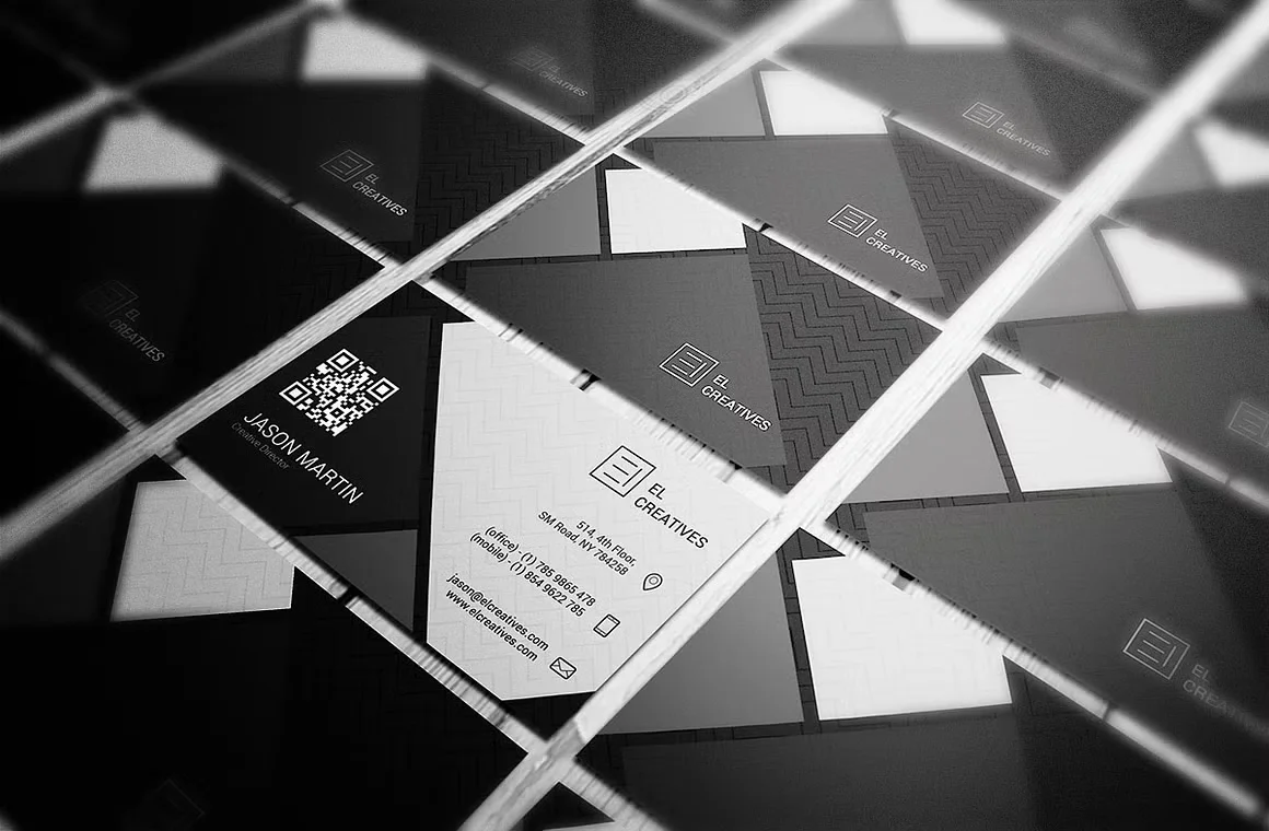 Dark Creative Business Card 3