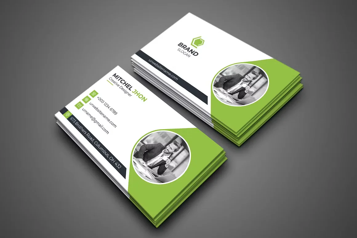 Corporate Business Card Template 4