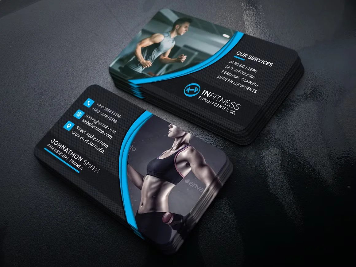 Fitness Business Card 4