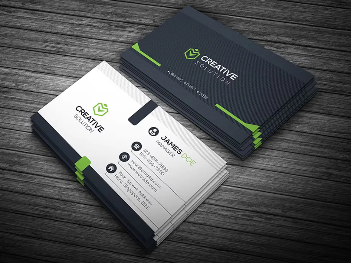 Creative Solution Business Card 4