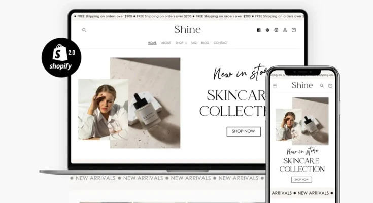 Shine - Minimalist Shopify Theme