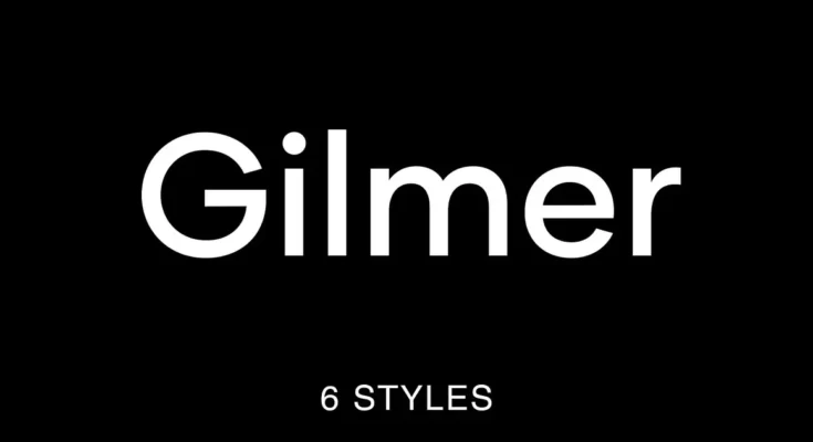 Gilmer Sans Serif Font