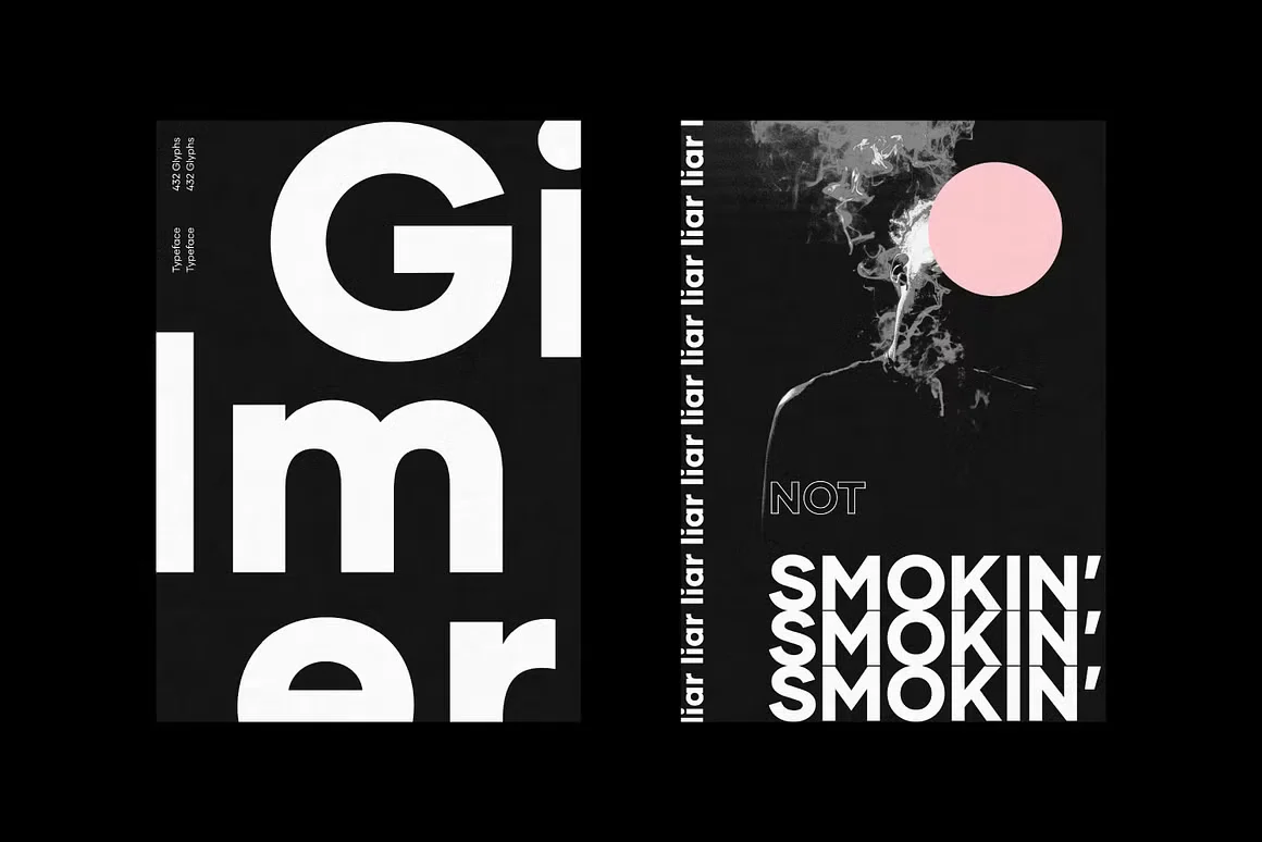 Gilmer Sans Serif Font 4
