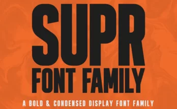 Bold Condensed Fonts