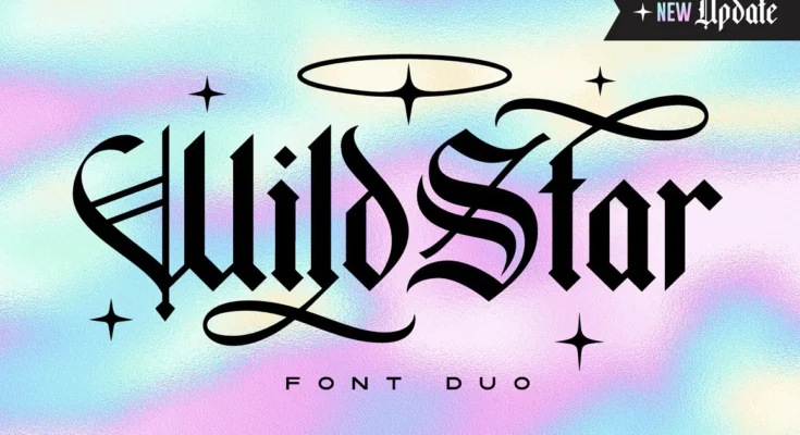 Wild Star Font Duo