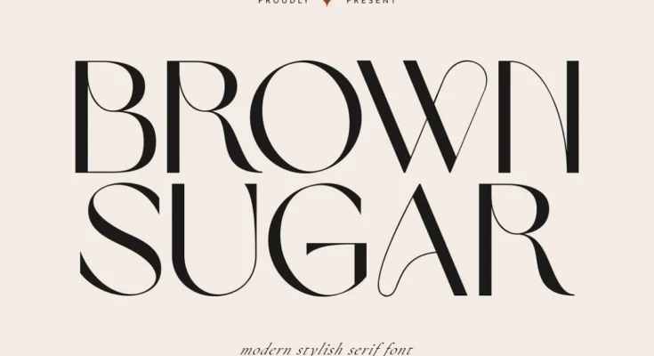 Brown Sugar Modern Stylish