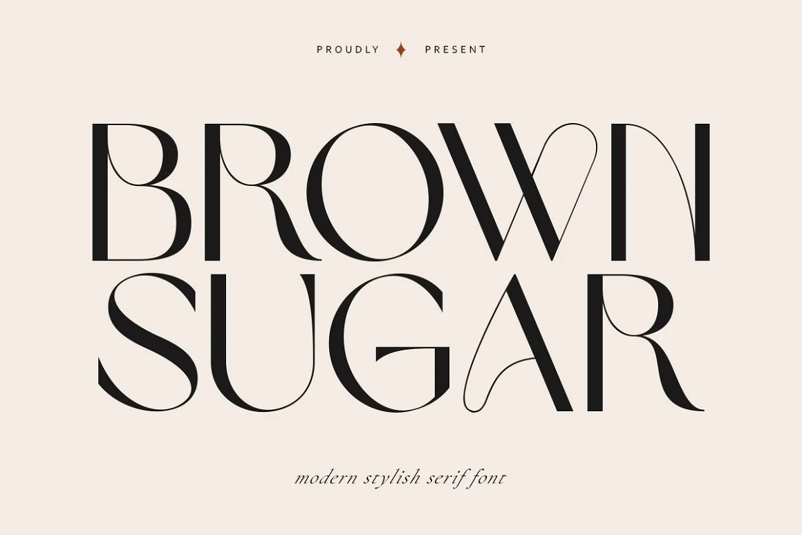 Brown Sugar Modern Stylish