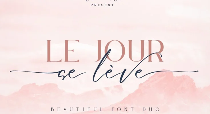 Le Jour - Font Duo