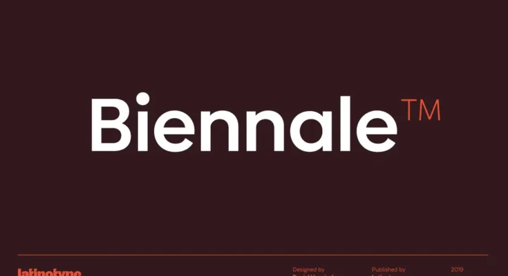 Biennale Font