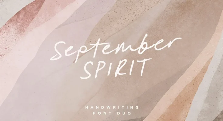 September Spirit Font Duo