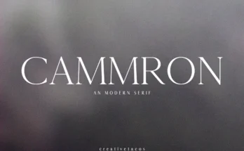 Cammron Serif Font Family