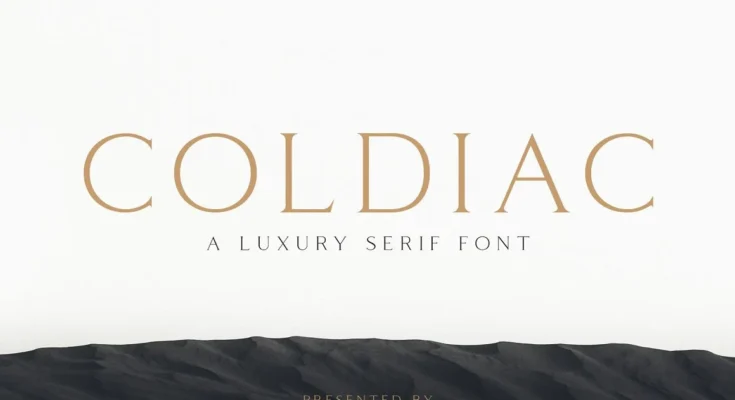 Coldiac - Luxury Serif Font
