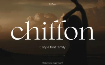 Chiffon - 5 font family
