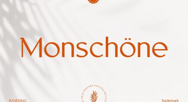 MONSCHONE Font Free Download