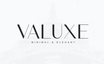 Valuxe - Minimal & Elegant