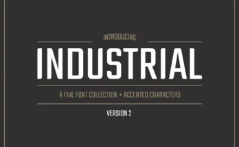 Industrial Font Collection