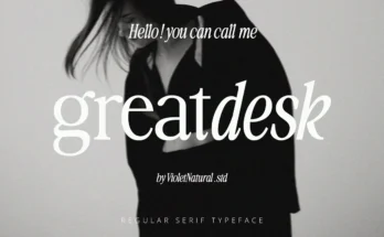 Greatdesk Serif Typeface