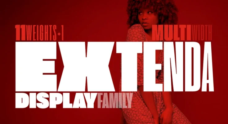 Extenda - 12 fonts