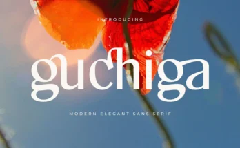 Guchiga - Modern Elegant Sans Serif