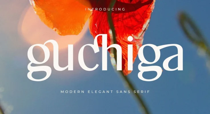Guchiga - Modern Elegant Sans Serif