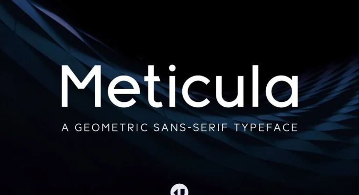 Meticula - Sans-serif Typeface