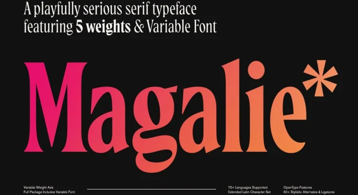 Magalie Typeface