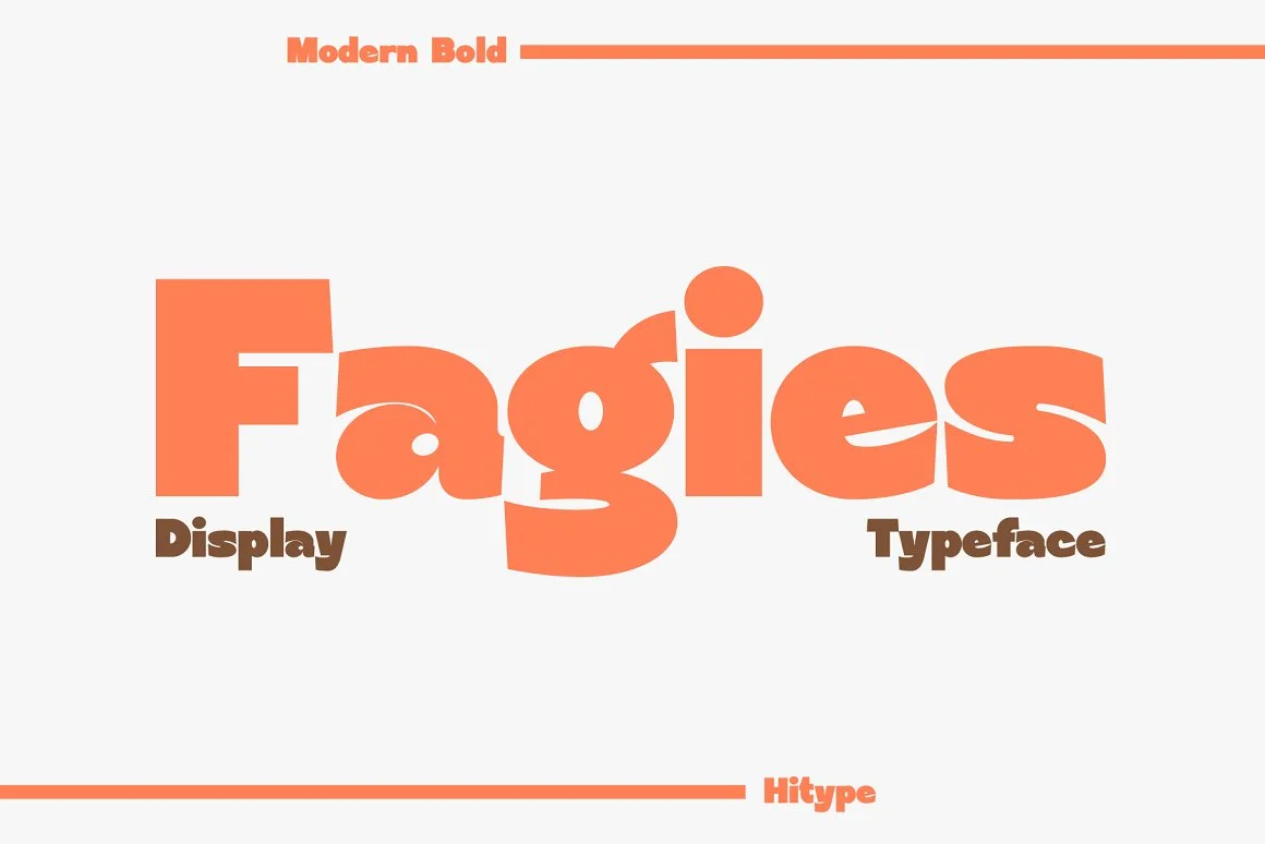 Fagies Bold Display Typeface